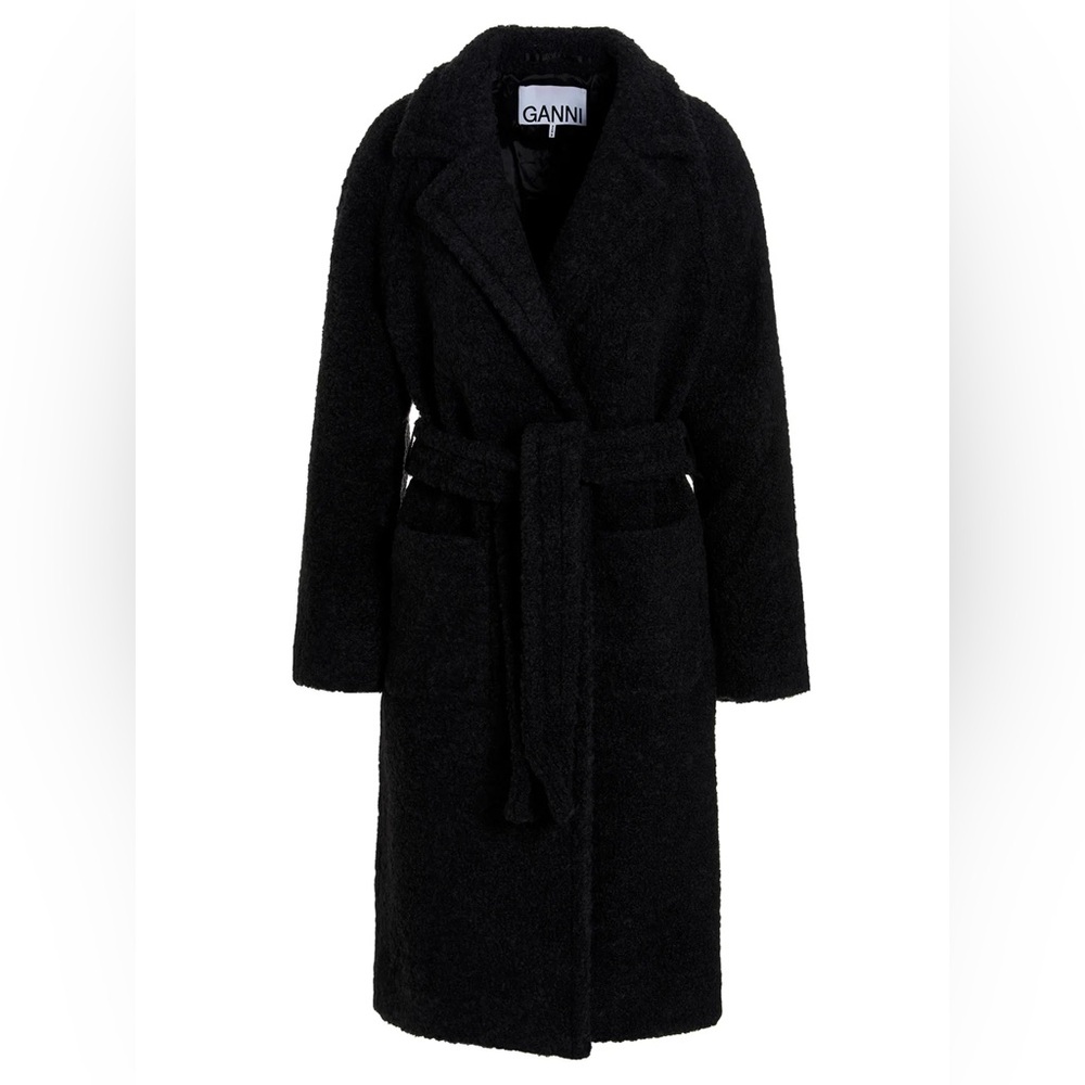 Ganni Boucle coat